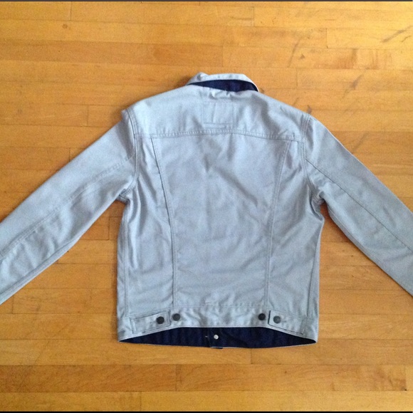 New England Patriots Levi Gray Jean Jacket  Medium - Picture 6 of 8